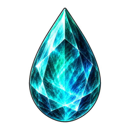 Grandidierite Tear