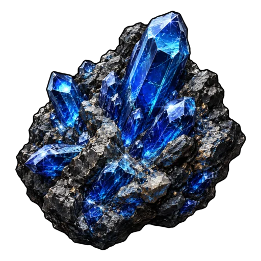 Benitoite Ore